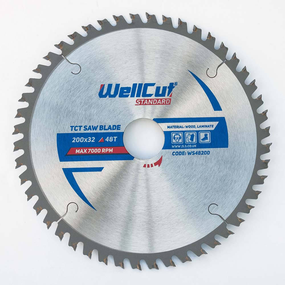 Пиляльний диск WellCut 200x32 мм, 48Т ламінат